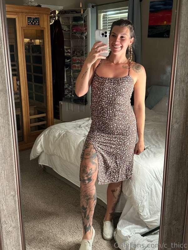 What the public sees vs 👉🏼 Home 🥰 I prefer the Home outfit m..