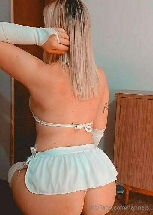 Hello daddy, do you like how this costume looks on me? What ..