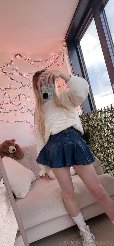 What do you think of my outfit today, daddy?