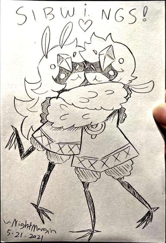 sketchcards part 2 - Alula