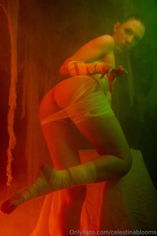 What happens when the spooky "mummy" wakes up from the tomb?..