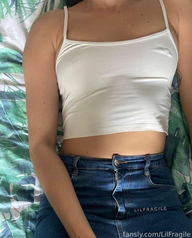 #braless #piercednipple