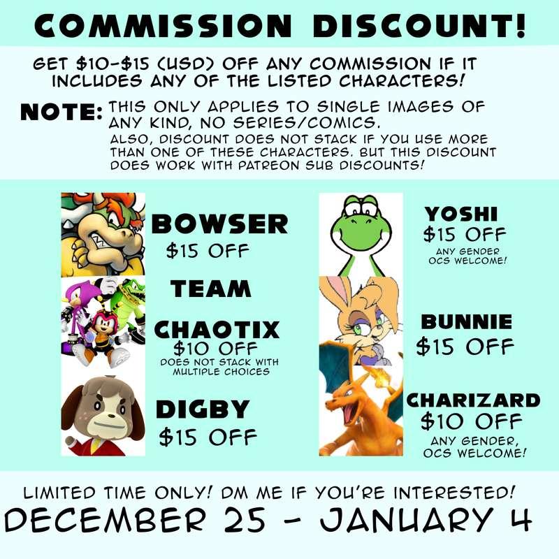 Discounts again, Merry Christmas :3