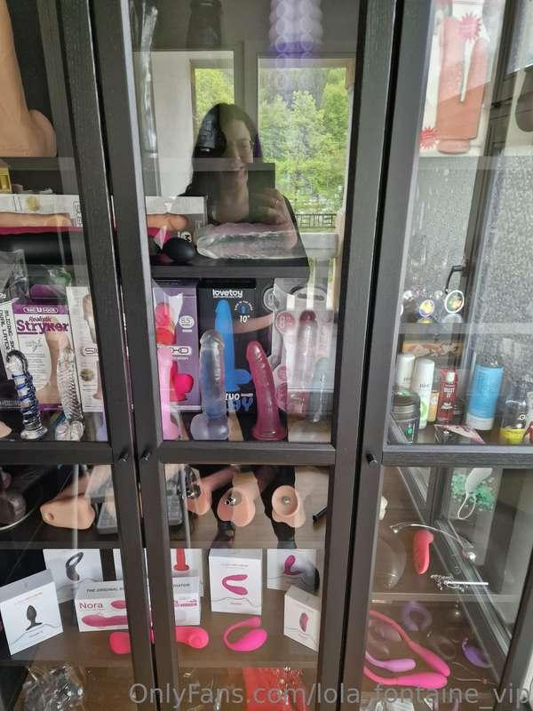 When your toy collection gets so big that it needs its own f..