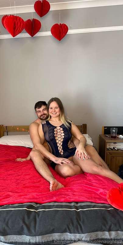 Happy Valentine’s Day from us both 💝💘enjoy😘🥰