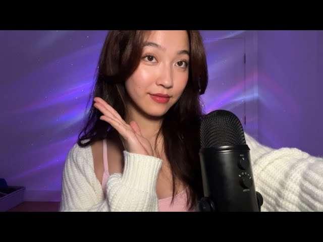 ASMR Repeating my Lovelies’ Names with some TINGLY triggers 💞