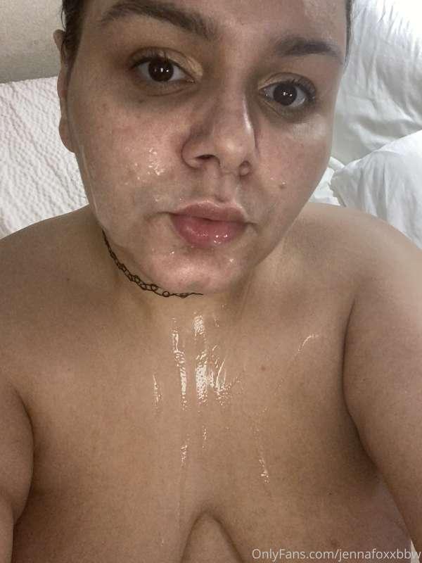 I let a fan nut on my face