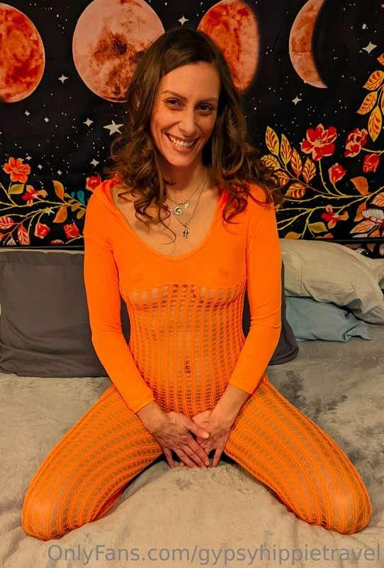 **Do YOU LIKE My Orange Fishnets???**