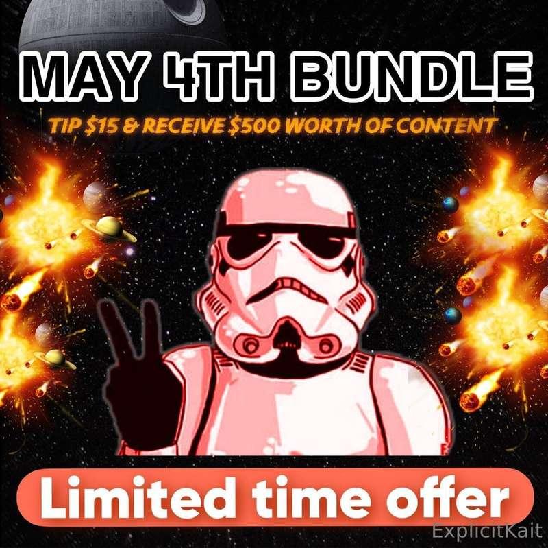 💫 MAY THE 4TH BE WITH YOU 💫 Tip $15 and receive $500 worth o..