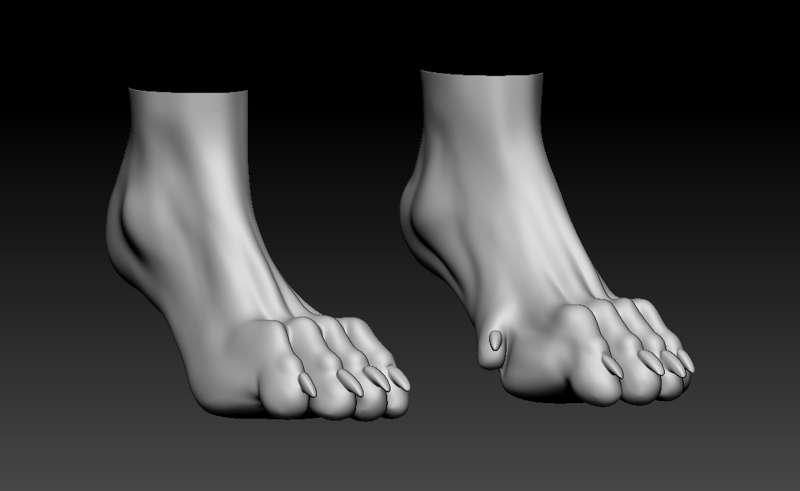 WIP - New Feet for Werewolves 