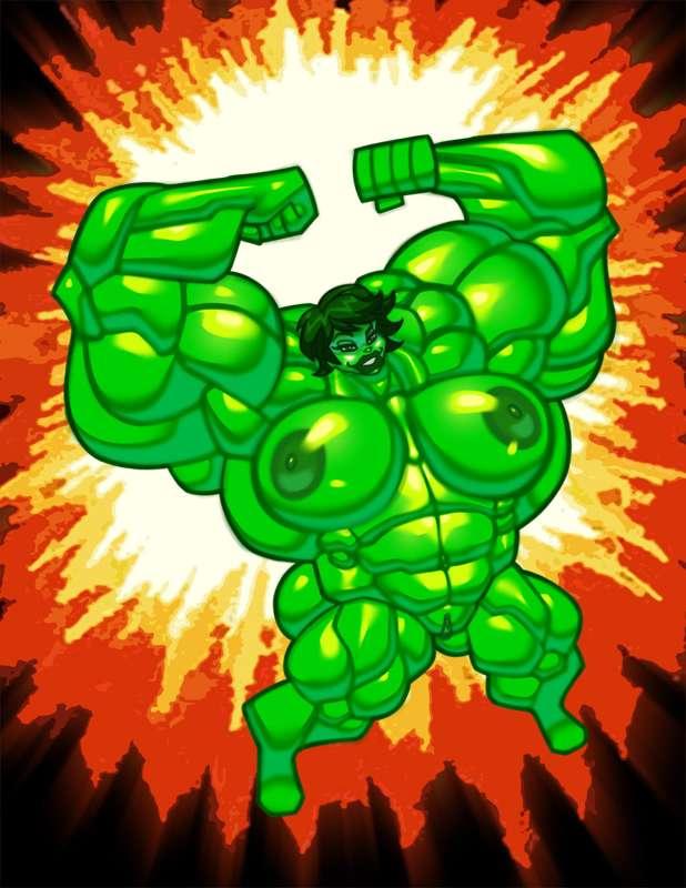 Lady Jaye 5 She-Hulk version