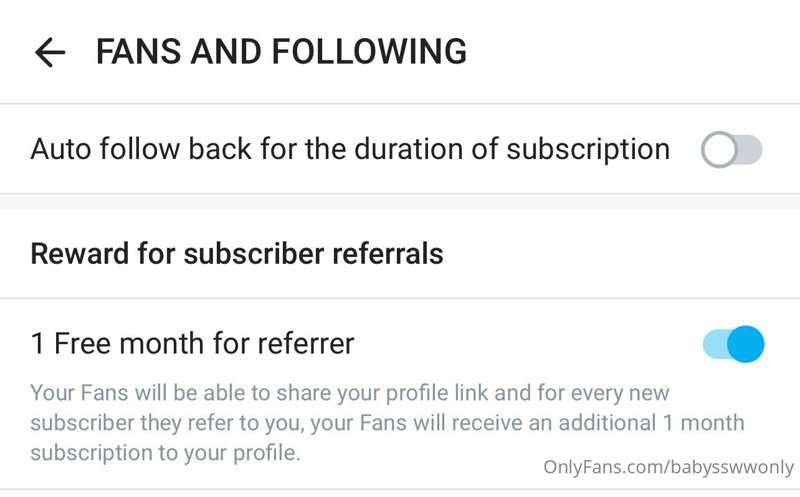 บี๋เปิด Reward for subscriber referrals ให้แล้วนะคะ
.
หากพี่..