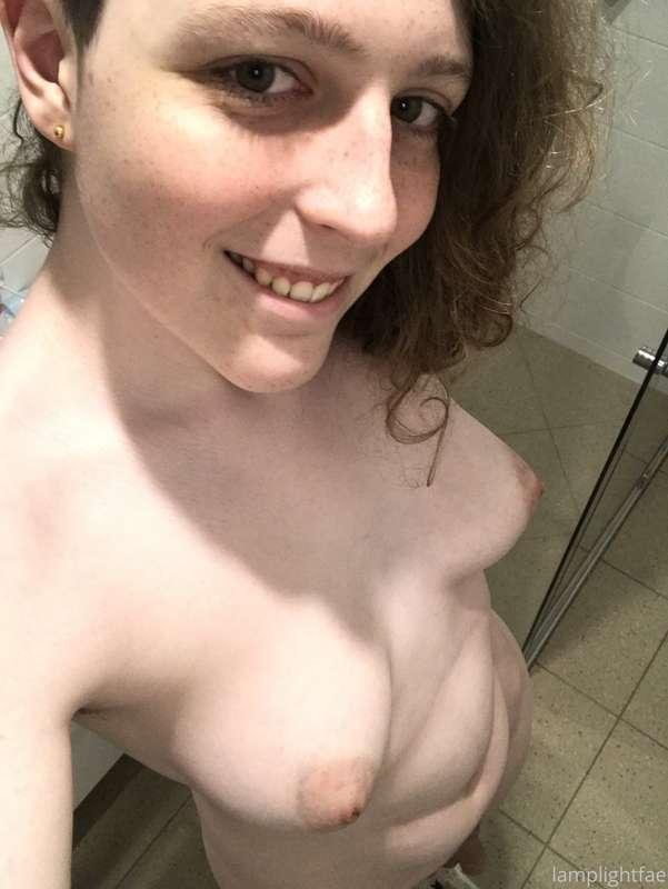 Quick pic before I shower ;)