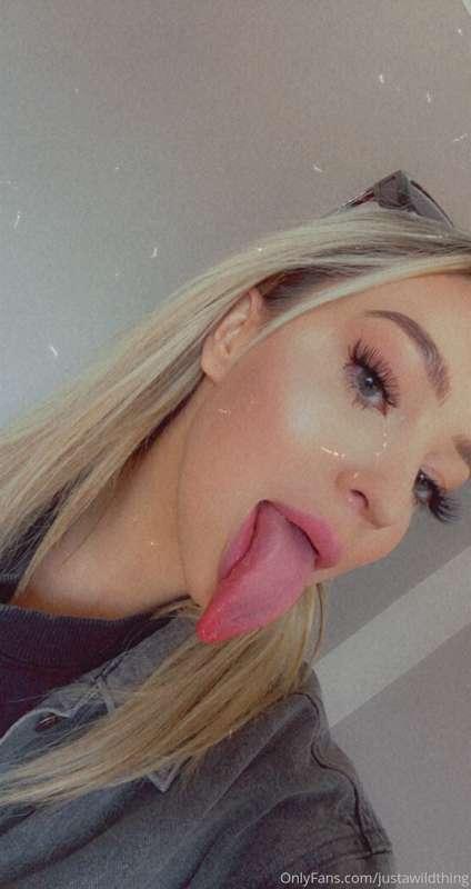 whats a better place for me to. put my tongue than inside my..