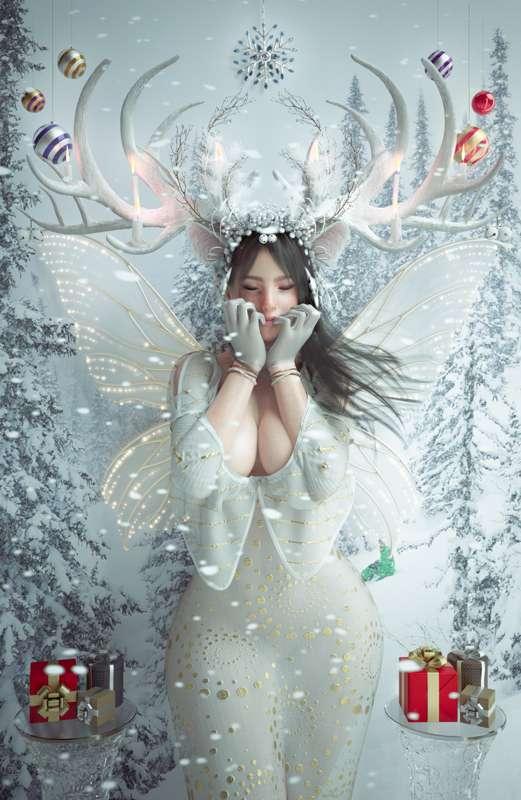 All winter feelings for Winter Fantasy III Render Contest by RenderHub