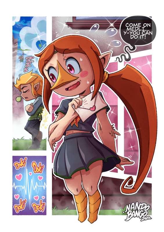 Medli's love letter - SFW - FAOTM