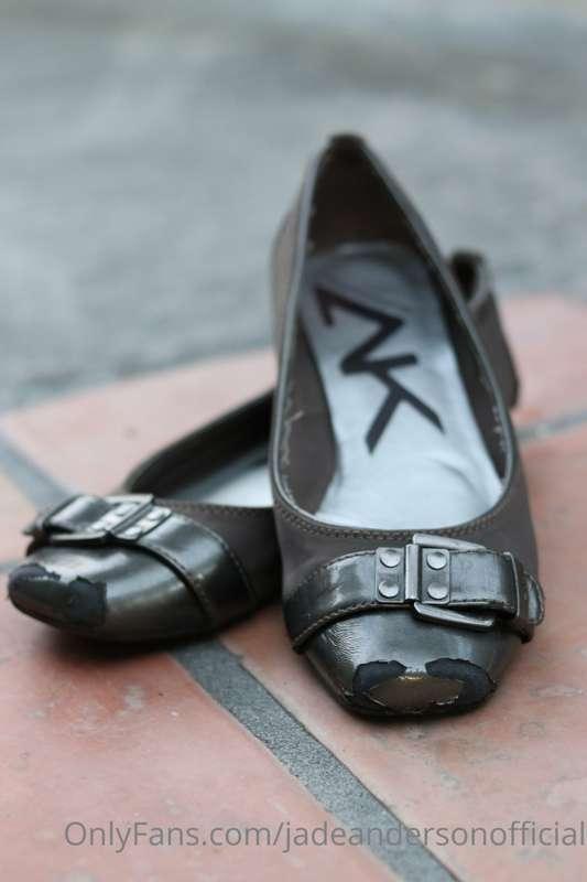 These (very well loved) pair of flats are looking for a new ..