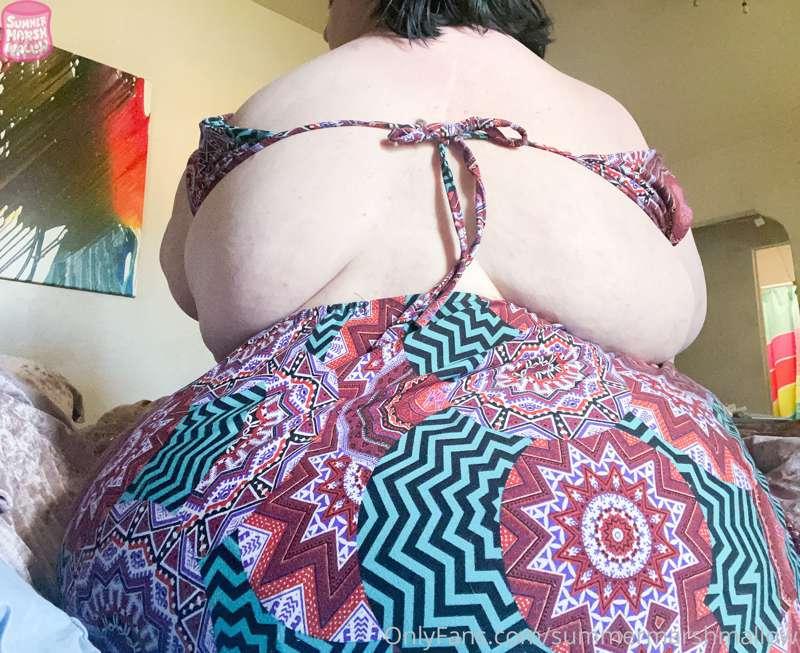 This dress shows off my back fat perfectly.