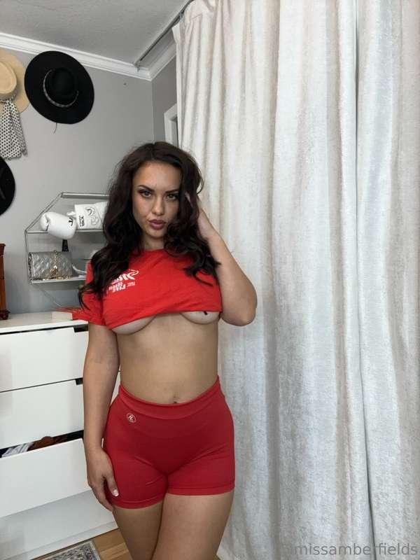 I’m thinking red was made for me. ❤️