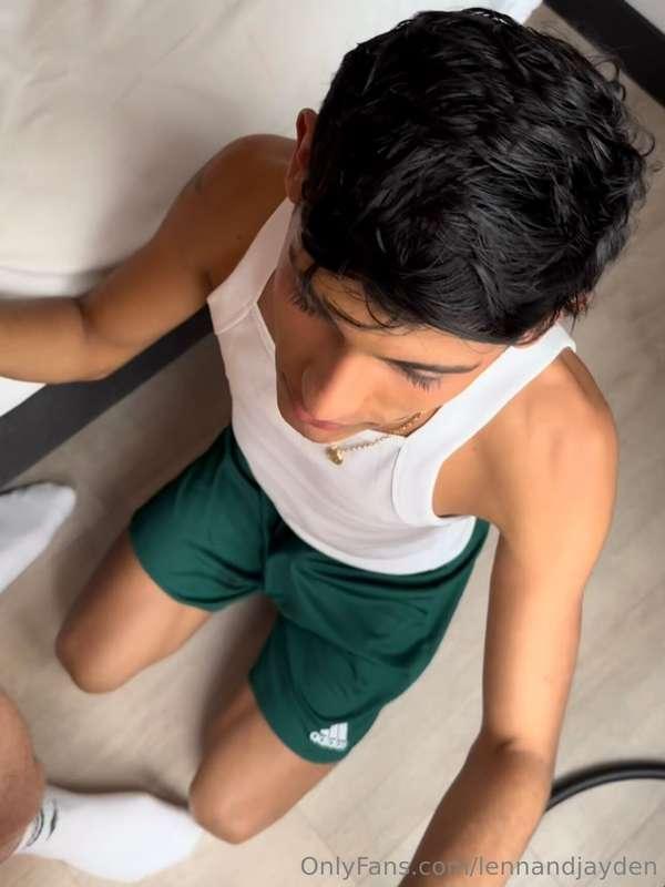Tossed this pretty twink Gustavo around our room and made hi..