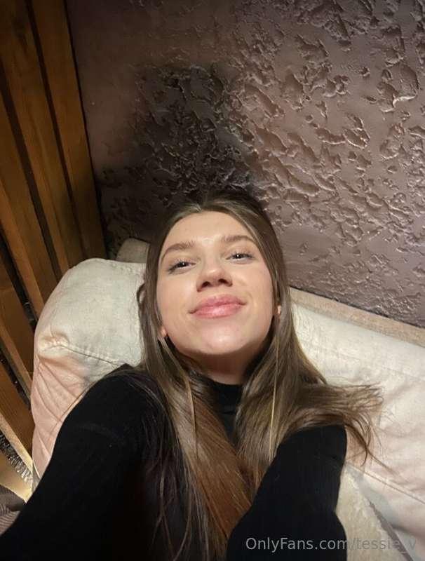 Basking in the glow of self-love with a gentle smile and a t..