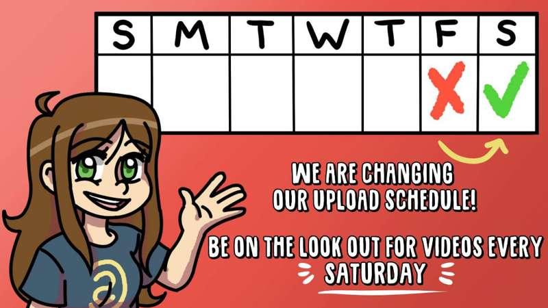 Schedule change!