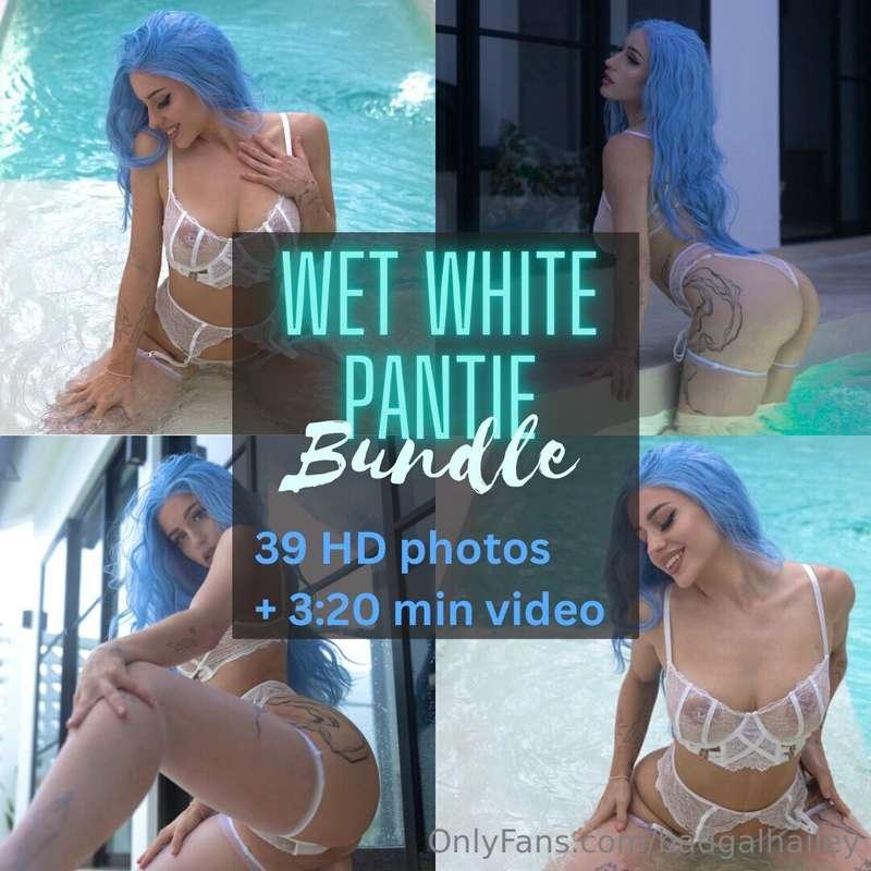 Finally my new Bundle is out 💦😋  Thanks to this wet see thro..