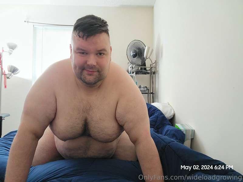 New haircut, cute undies, and a large bed to fill! Whose gon..