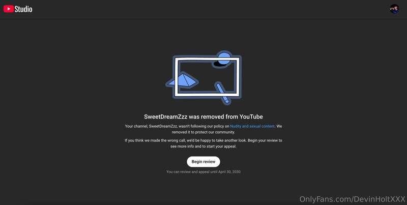 youtube banned my channel fyi lol