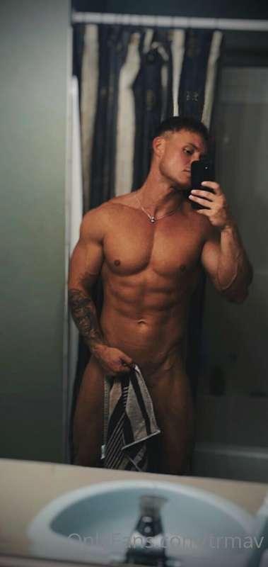 Cold shower after the gym 👀