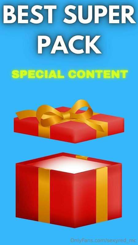NOW AVAILABLE **THE BEST SUPER PACK** 📦😈😈 

***CHECK YOUR ME..