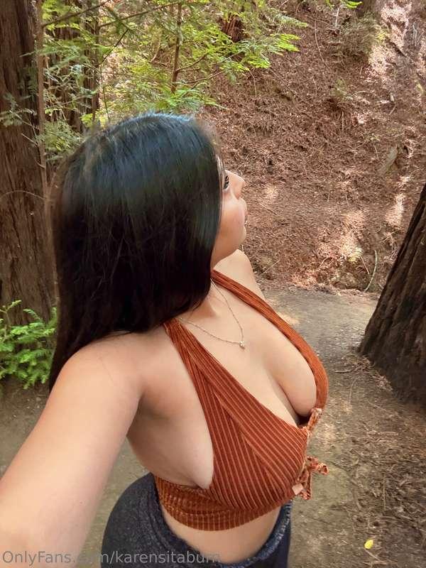 Got lost in the woods today 🌳❤️ 