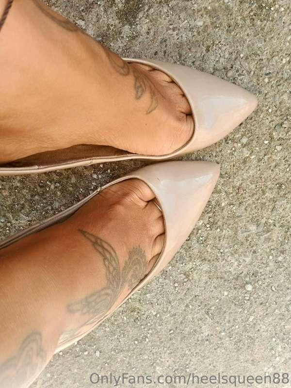 🤍🤍 today in nude pumps 🤍🤍