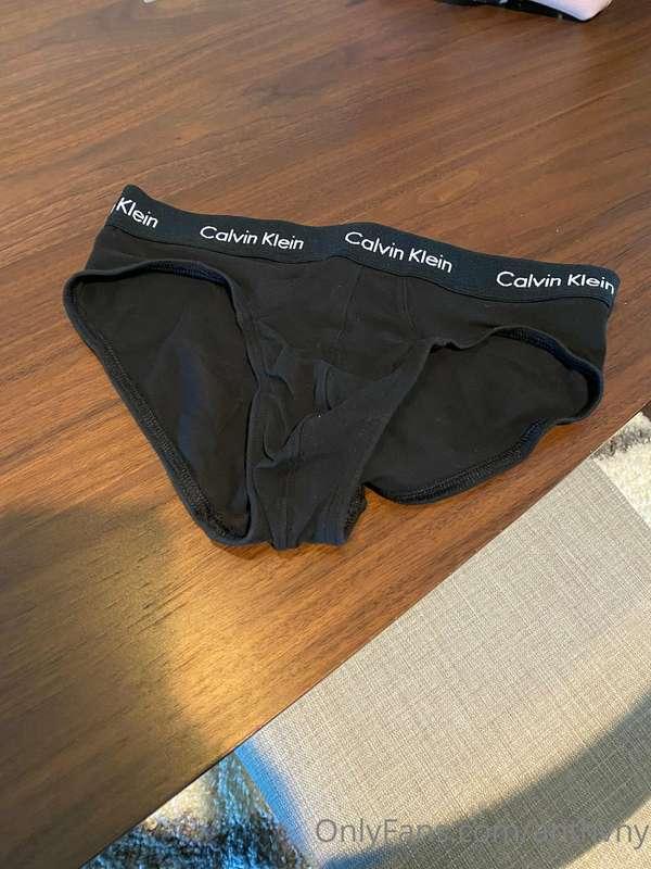 New merch drop!!!   I have 3 black Calvin Klein briefs that ..