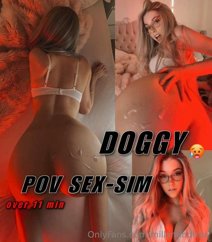 ***POV DOGGY SEX SIM 💦💦+ 3 🔞 PICS on top***

*Videogaming ni..