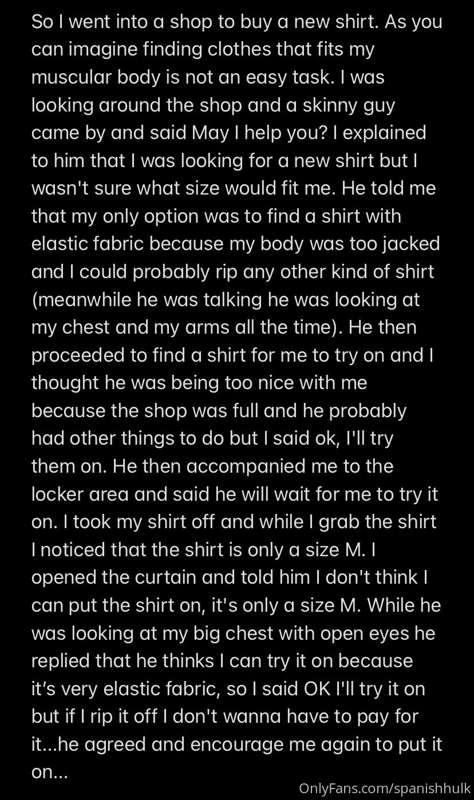 New story about me. Part 1 (Finding a new shirt)