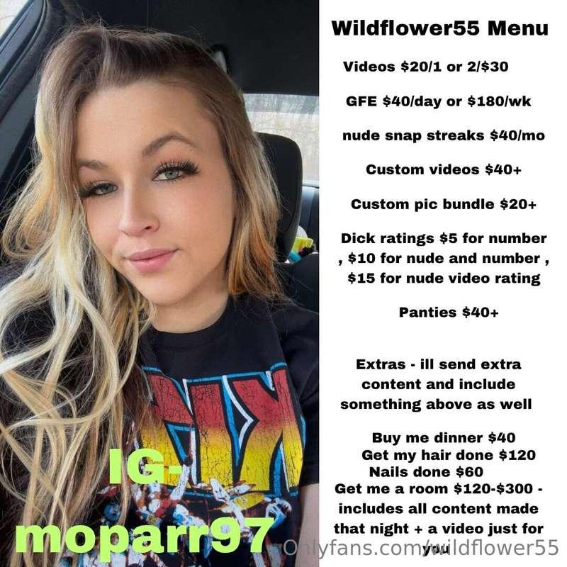 Today and tomorrow only!! Half off my menu! (Extras section ..
