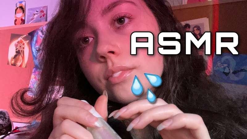 PATREON ASMR | You Are Dirty…Let Me Spit Paint and Clean You Off ( mouth sounds + )