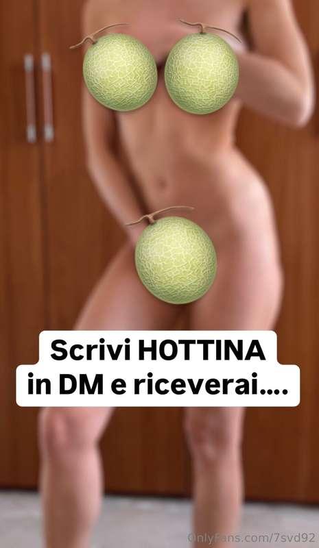Scrivi HOTTINA in DM….Cosa riceverai?