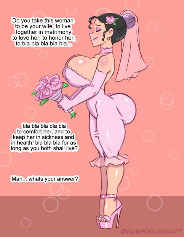 Mitzi's Wedding Part 1