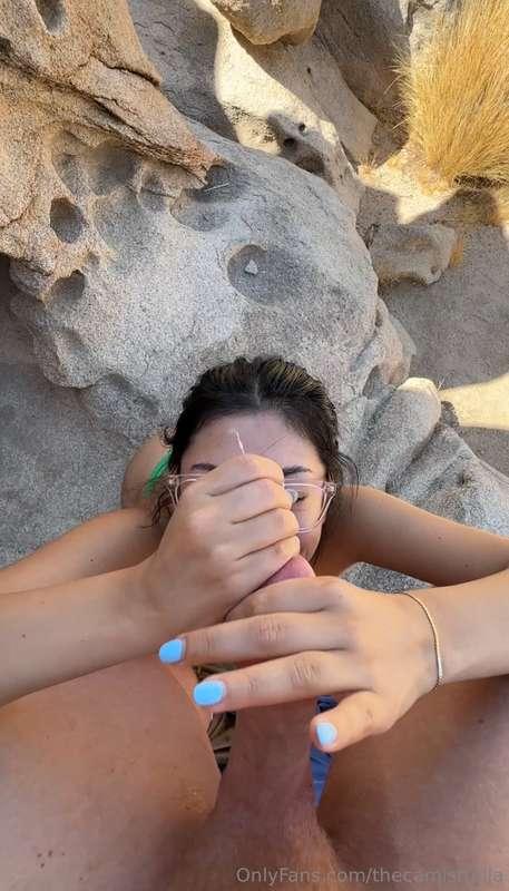 NEW hiking cumwalk facial I filmed TODAY!  ***DM me #JTCUMWA..
