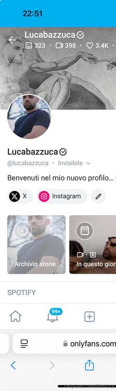 https://onlyfans.com/lucabazzuca qui sto caricando tanti vid..