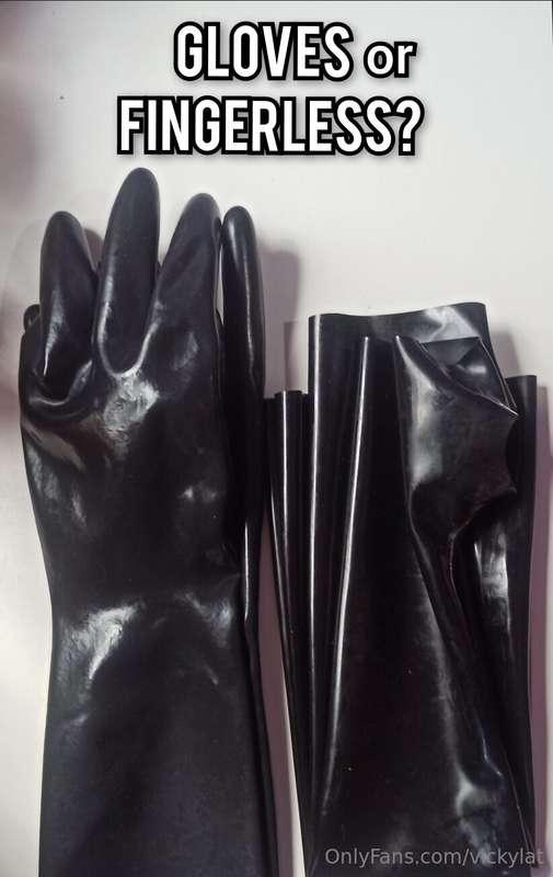 This weekend will be for making latex and fetish content, ch..