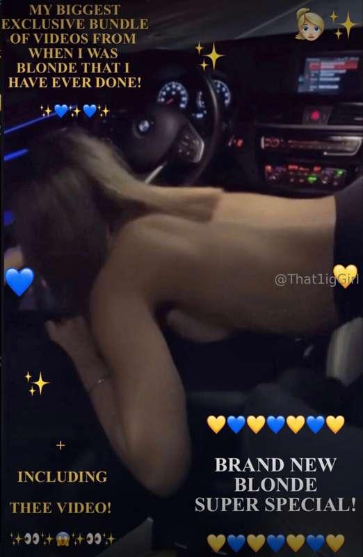 ✨💙 BRAND NEW! 💙✨  💛✨ BRAND NEW BLONDE SUPER SPECIAL — MY BIG..