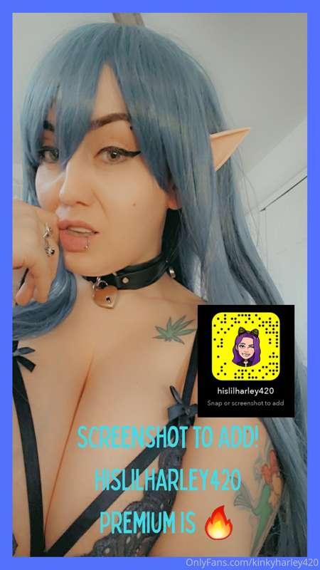 Be sure to add my promo snap!