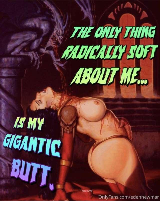 A PSA- i am a hardcore bitch except for my radically soft as..
