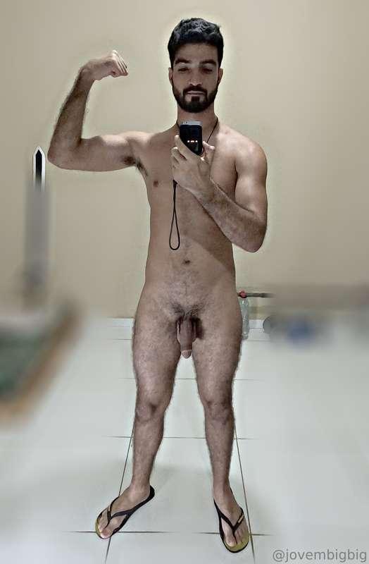photos after a month of training 6 days a week without fail ..