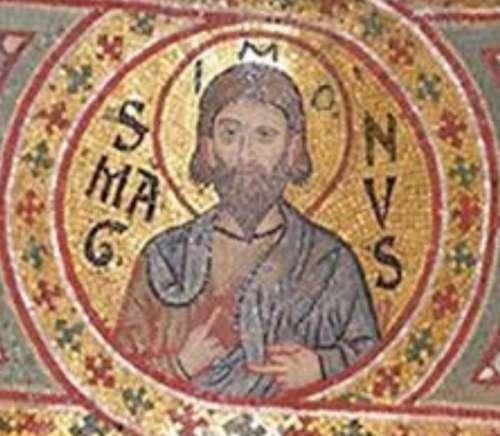 Simon Magus and Jesus Christ