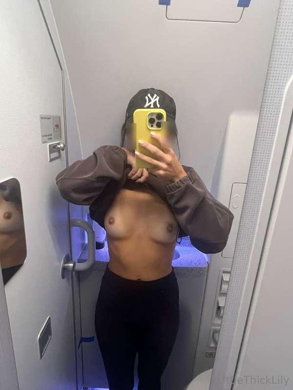 I’m ready to join the mile high club 😅❤️