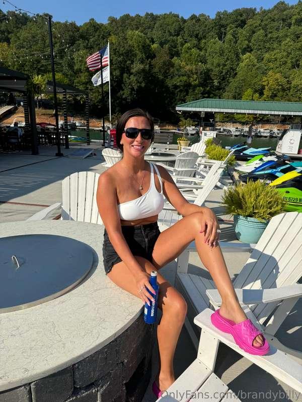 I'm not promoting anything in this picture, just my nice tan..